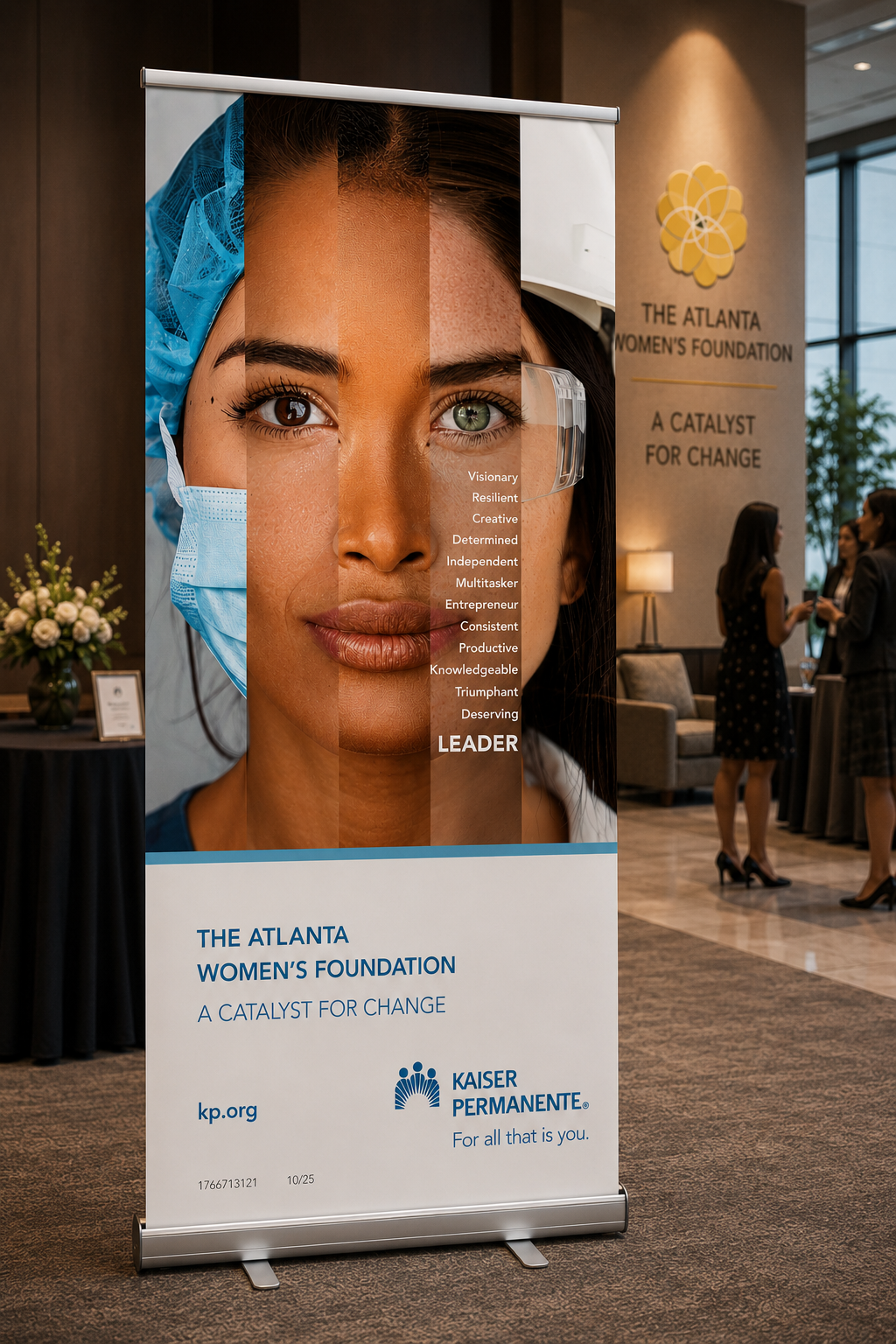 Atlanta Women's Foundation Luncheon collateral